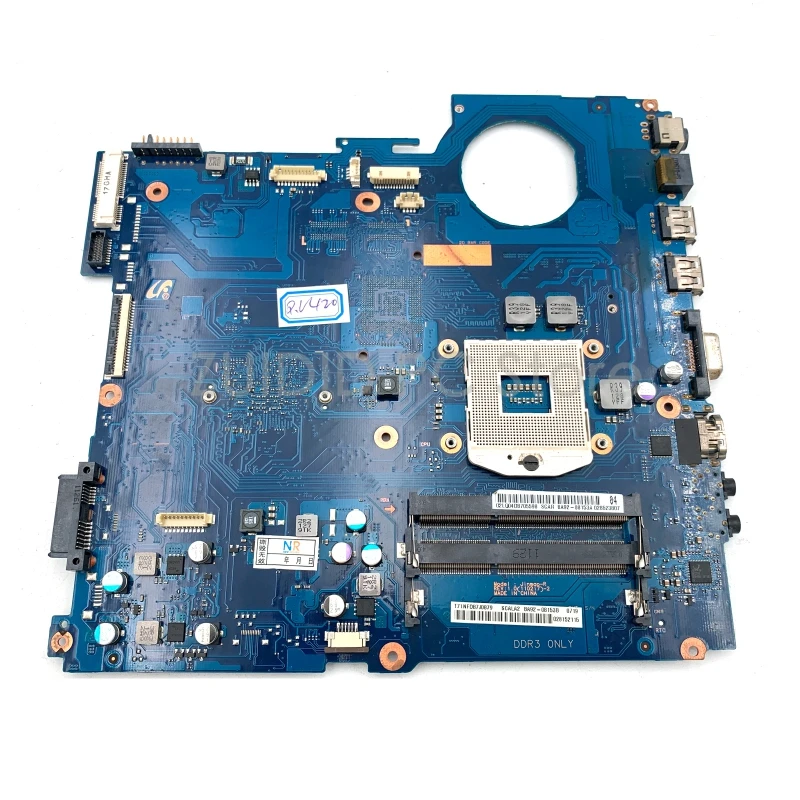 

ZUIDID для Samsung RC420 RV420 Материнская плата ноутбука BA92-08153A BA92-08153B BA92-08078A HM65 MB 100% полностью протестирована