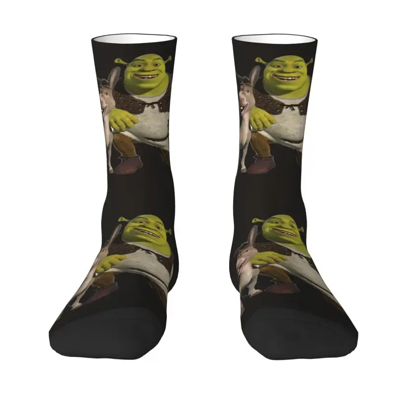

Kawaii Shreks Socks Women Men Warm 3D Print Comedy Movie Football Sports Socks
