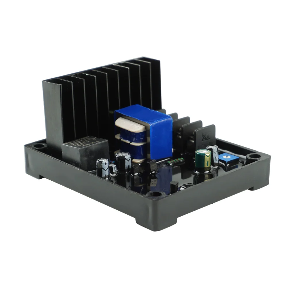 

Automatic Voltage Regulator AVR 20-130VDC 10A 220VAC Voltage Rectifier for 1 Phase Carbon Brush Generator