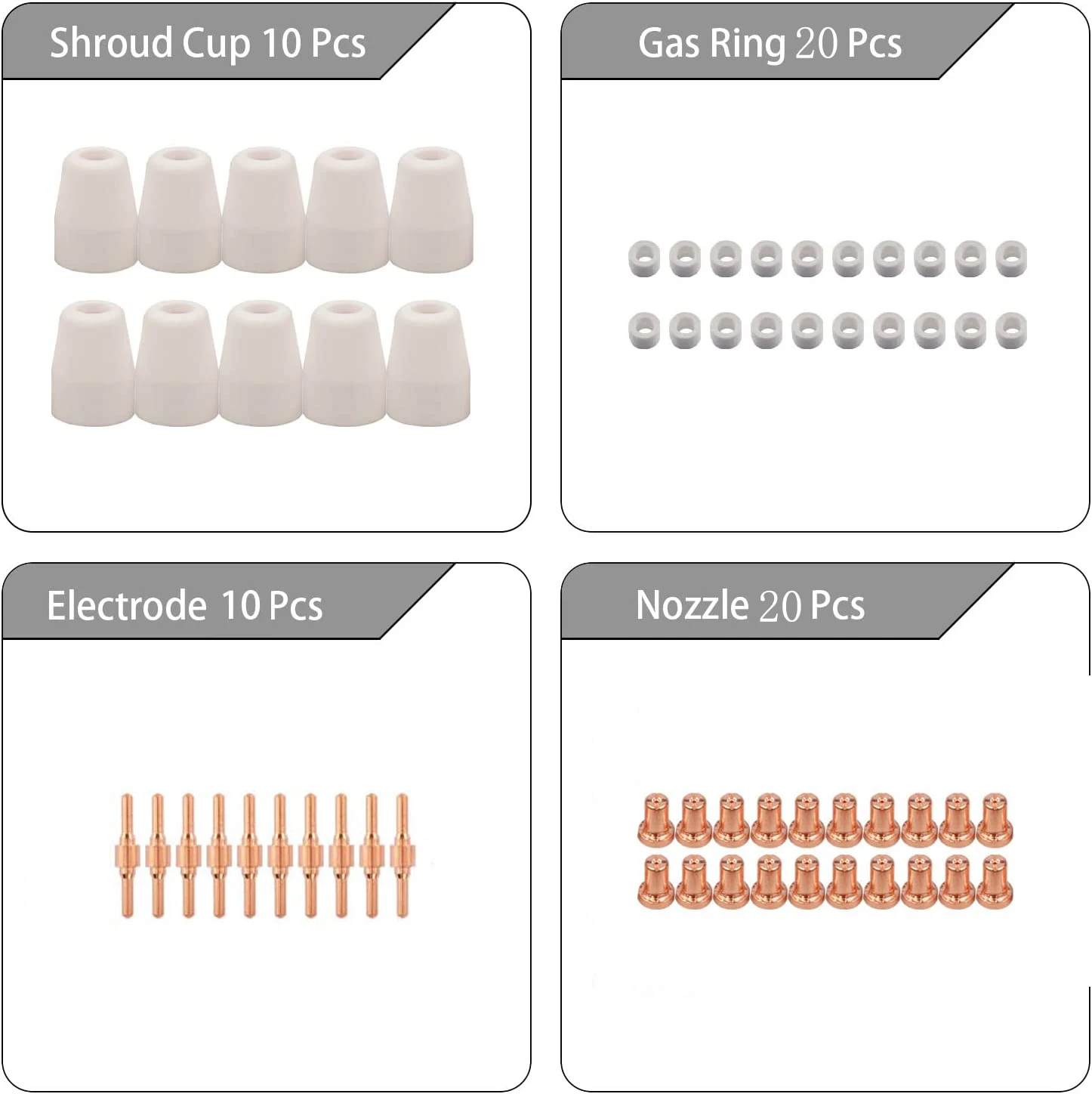 60 шт. расходные материалы для сопла плазменной резки