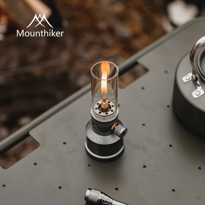 

Mounthiker Outdoor Gas Light Set Mountainhiker Picnic Camping Retro Decorative Ambience Light Desktop Bedside Gas Light