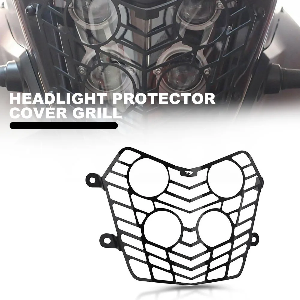 

Tenere700 Motorcycle Headlight Guard For Yamaha Tenere 700 Rally 2019 2020 2021 Head Light Lamp Protector T7 XT700Z XTZ700