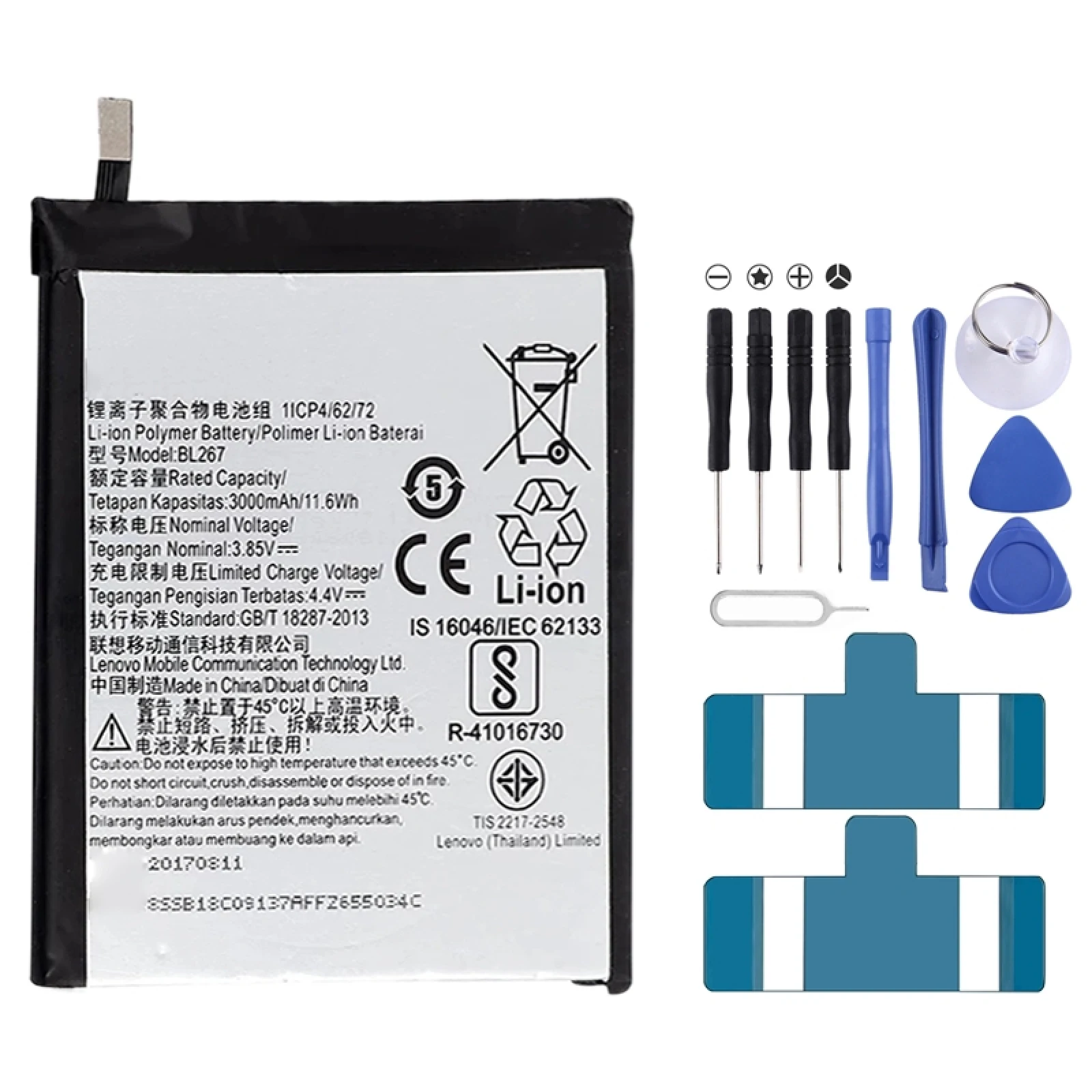 

4000mAh BL296 Li-Polymer Battery Replacement For Lenovo Z6/Z6 Pro