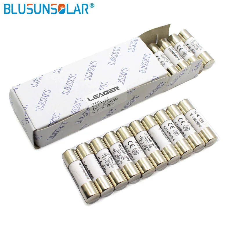 

BLUSUNSOLAR Предохранители для солнечных батарей 1000В