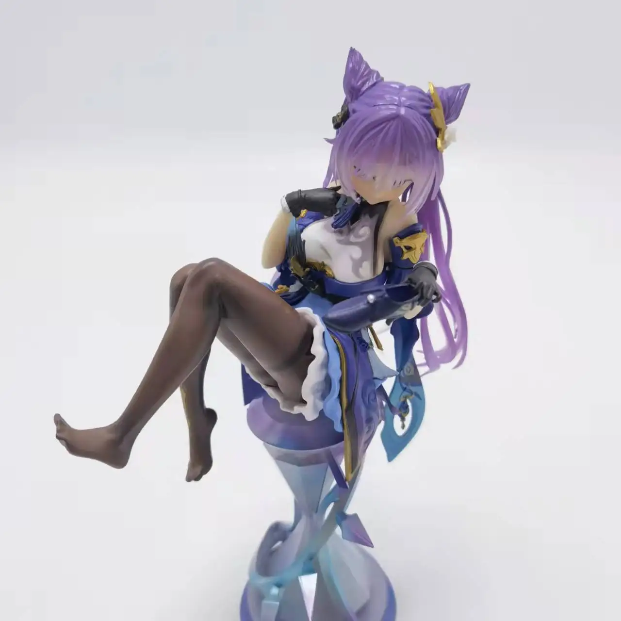 

Аниме Genshin Impact Keqing beauty Girl экшн-фигурка модель игрушка 18 см