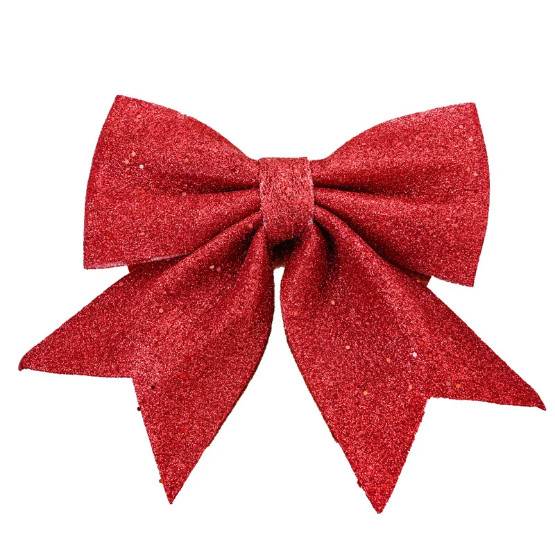 

2pcs/set Christmas Bows Window Decorations Hangings Walls Windows Christmas Tree Decoration Home Mall Restaurant Decoration