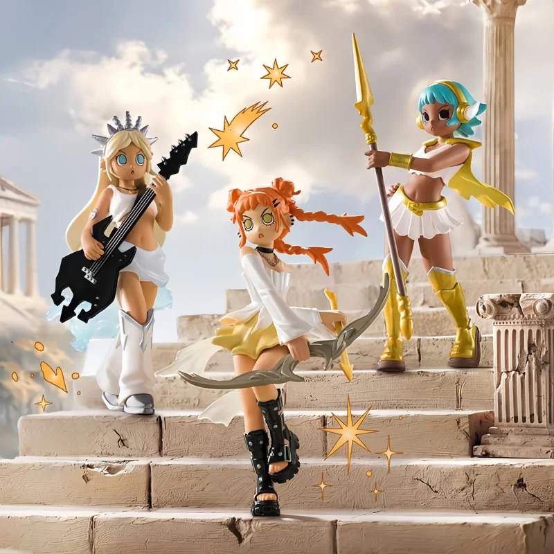 Фото Новая оригинальная коллекционная фигурка POP MART Peach Riot Power Chords Series в слепой коробке, игрушка-сюрприз для декора, подарок для коллекционеров №3