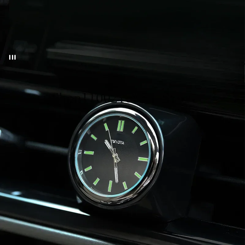 Автомобильные часы светящиеся звездные мини-цифровые кварцевые вентиляционные