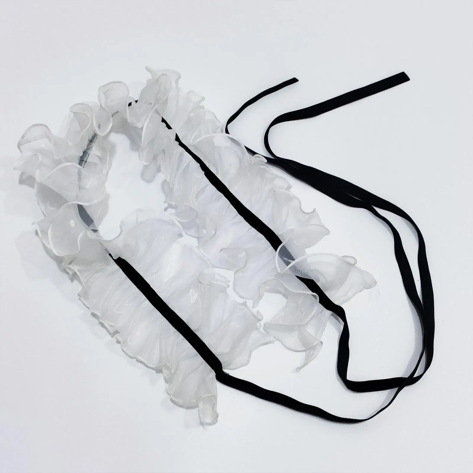 Воротник с оборками палантин пончо аксессуары для костюма Лолита клоун