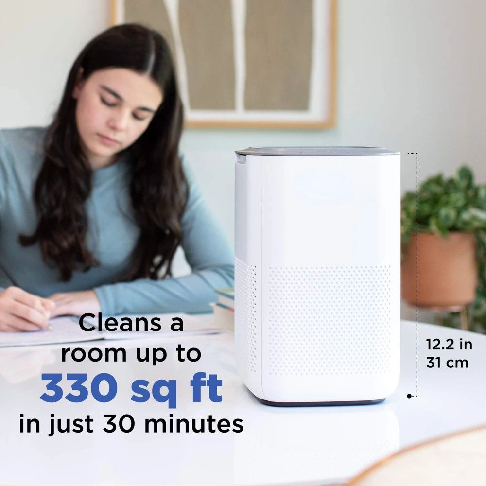 

MA-15 Air Purifier with H13 HEPA Filter | 330 sq ft Coverage | for Allergens, Wildfire Smoke, Dust, Odors, Pollen, Pet Dander |