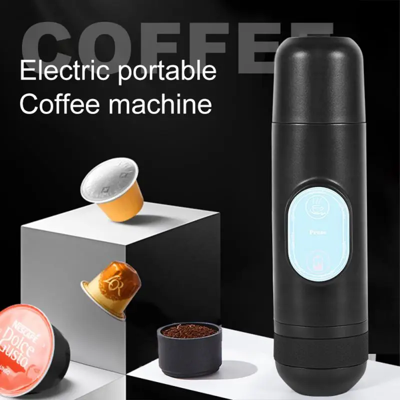 

Mini Electric Model 70ml Express Coffee Maker Portable French Press Coffee Maker Insulated For Car Home Coffee Machine 5v