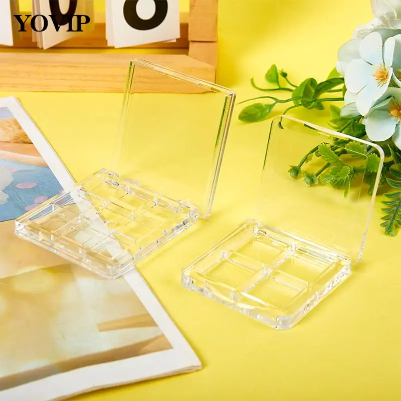 

4/9 Grids Nail Art Crystal Diamond Storage Box Acrylic Nail Art Decorations Jewelry Decoration Display Case