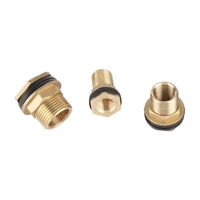 garden 12 34 1 male thread to 38 12 34 female thread brass connector water tank fish tank irrigation pipe adapters