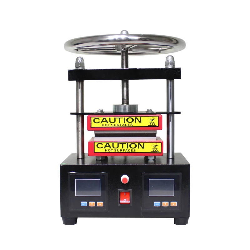 новый цифровой пневматический CE 6X8 дюймов Auplex 5000 фунтов с двойным термопресом 1015-3