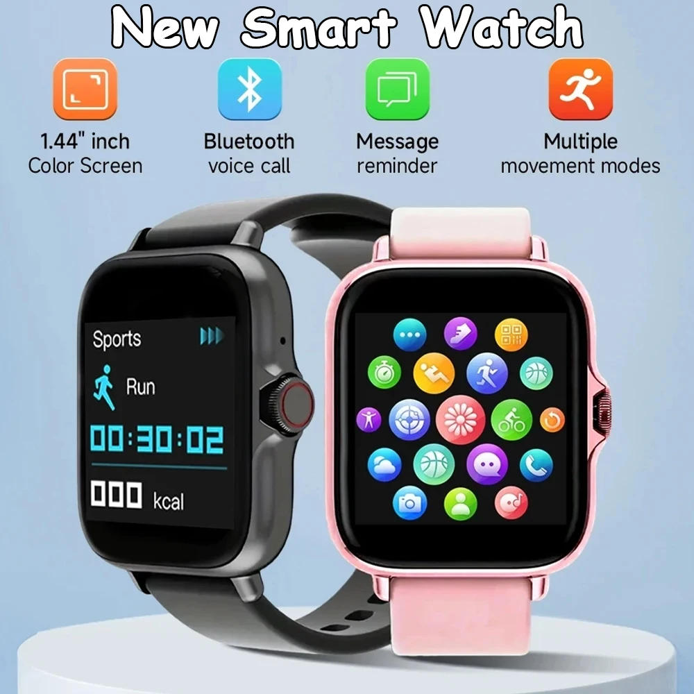 Новинка, умные часы для мужчин и женщин, подарок, спортивные часы для ...