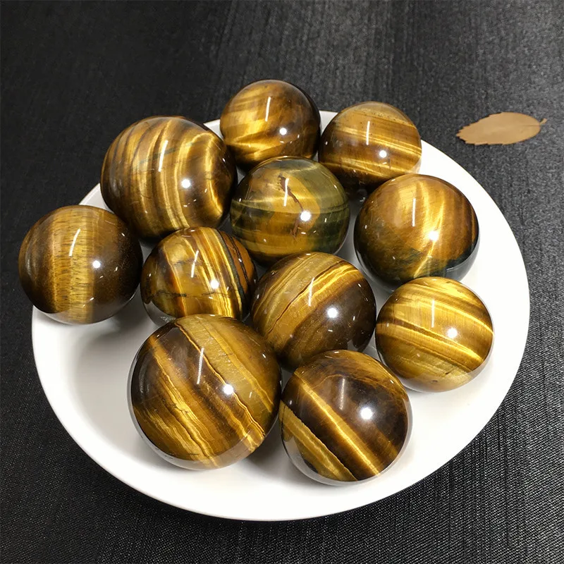 

1pc Natural Polished Tiger Eye Stone Spheres Crystal Balls healing crystals quartz crystals home decoration chakra