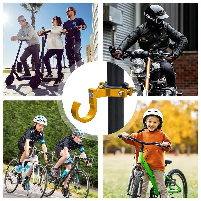Крючок для хранения электрического скутера. Хранение на велосипеде.