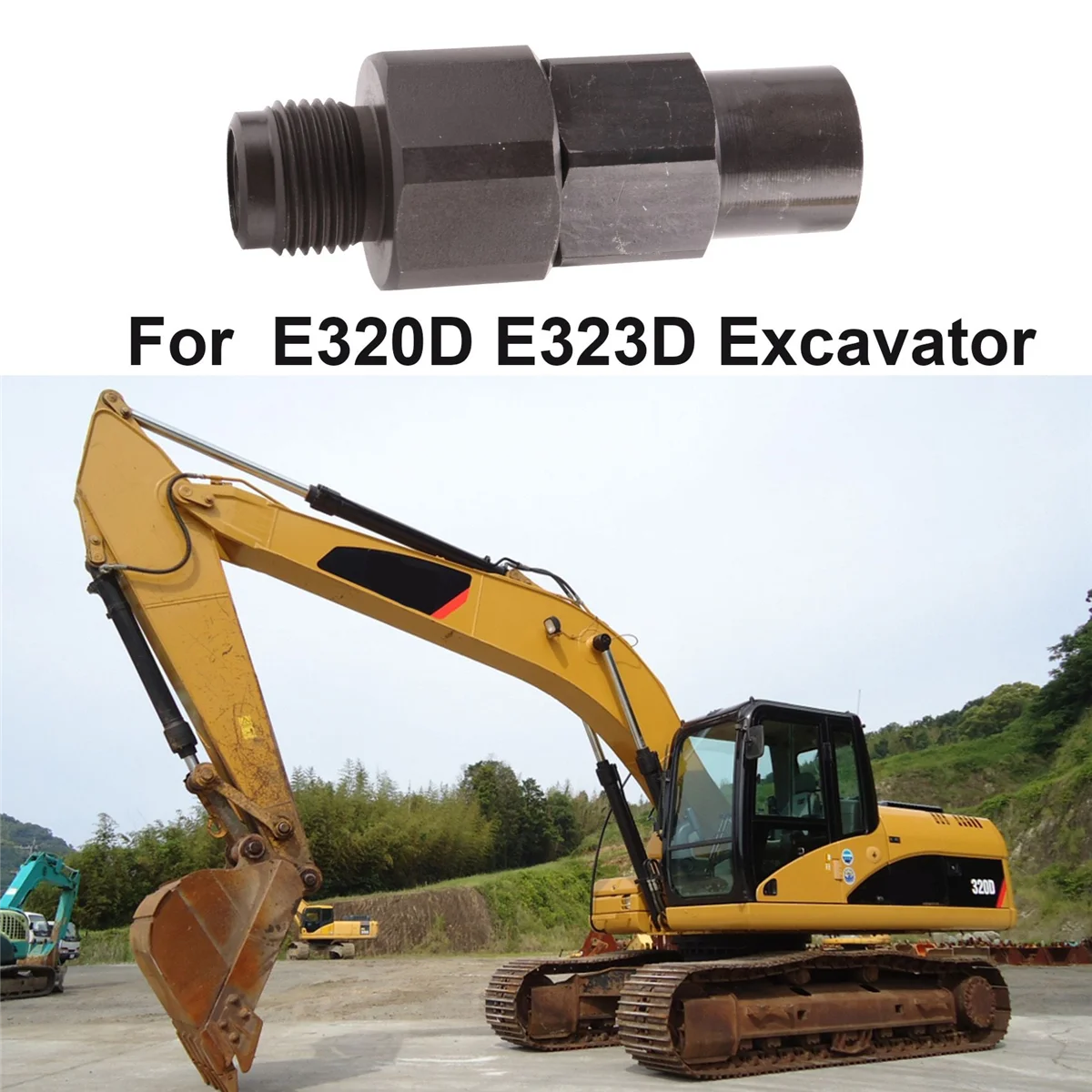 Для клапана общей топливной магистрали ЭКСКАВАТОРА CAT E320D E323D 416-7101 4167101 C6.4 C6.6
