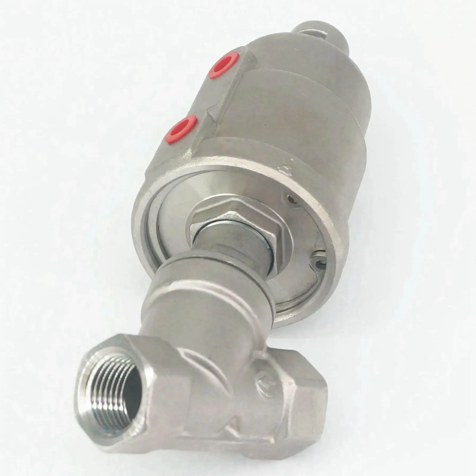 1/2 дюйма 3/4 1 дюйм гнездо BSPT пневматический угловой паровой клапан из нержавеющей