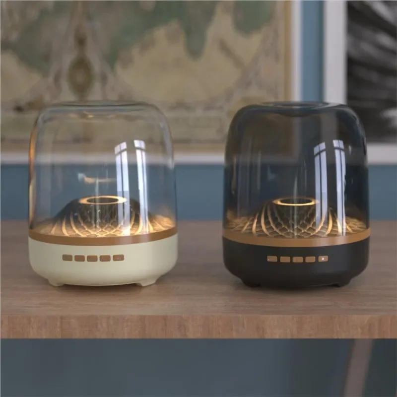 Sound box Bluetooth speaker subwoofer colorful glass home high volume wireless computer audience tronsmart 2024