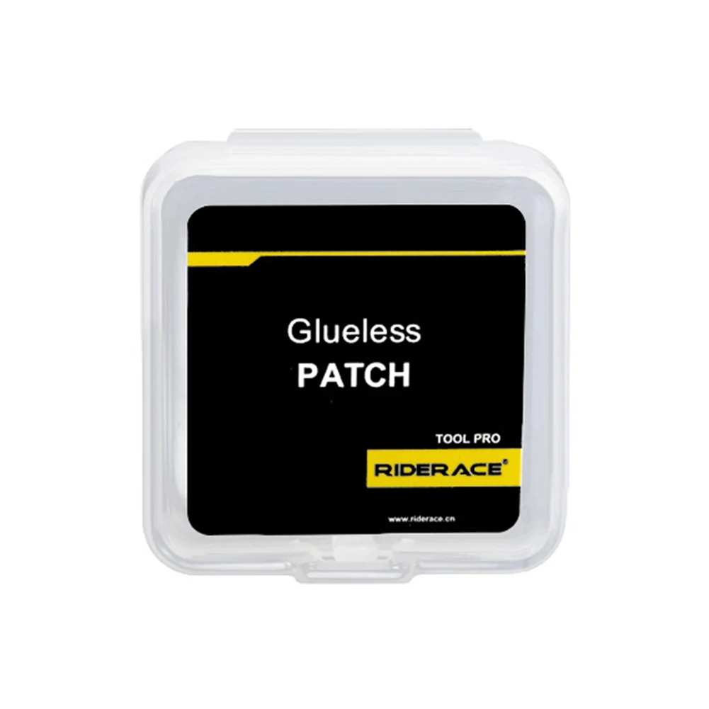 

10Pcs Glueless Chip Patches Bicycle Inner Tire Repair Kit Bike Tire Repair Tools Ike Quick Tire Repair Tire Patch 25mm Maintenan
