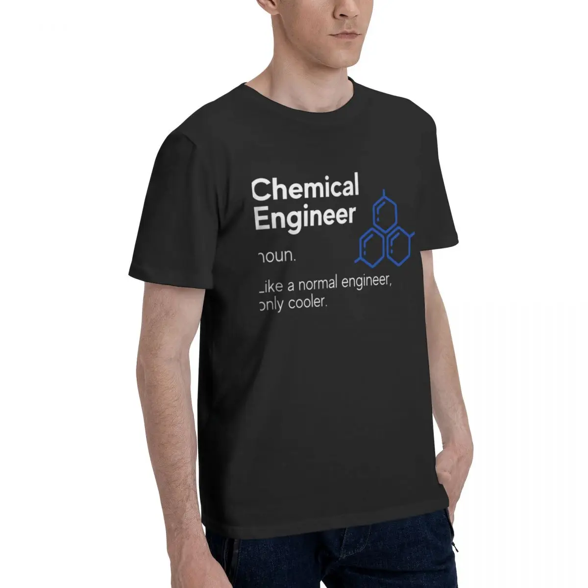 

Chemical Engineer Definition Funny Engineer Definition Classic Humor Graphic T-Shirt Unique activity competition Tops Tees