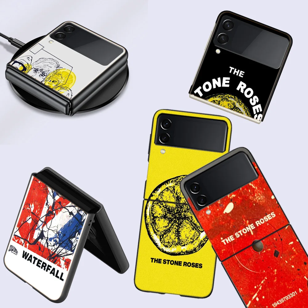 Чехол для мобильного телефона Stone-R-Roses Samsung Galaxy Z Flip 6 5G 5 4 3 черный чехол из жесткого