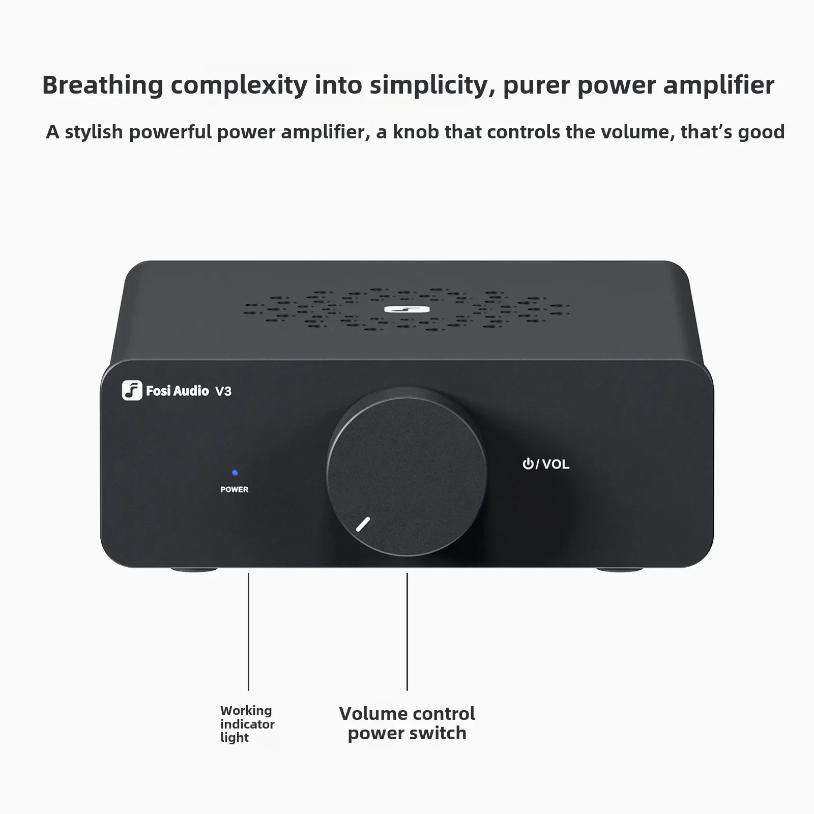 Усилитель мощности V3 Desktop Mini Pure