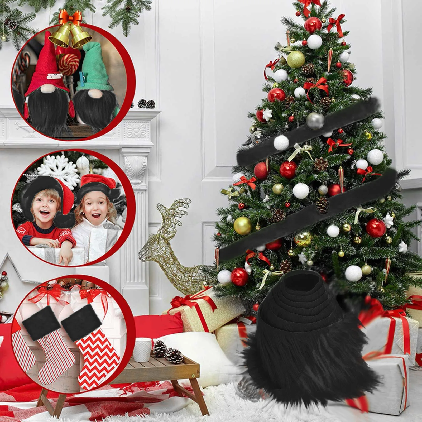 Пушистые Плюшевые Полоски Из Искусственного Материала Для Изготовления