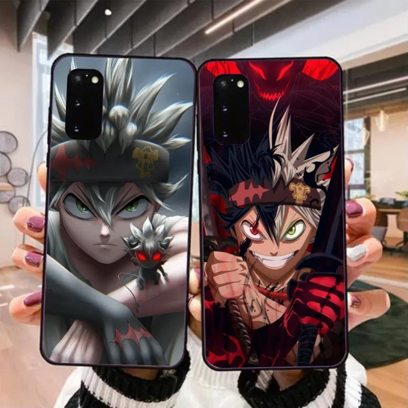 

Anime Black Clover ASTA Phone Case for Realme GT 2 9i 8i 7i Pro X50 X2 C35 C21 C20 C11 C3 Black Soft Cover Funda Shell