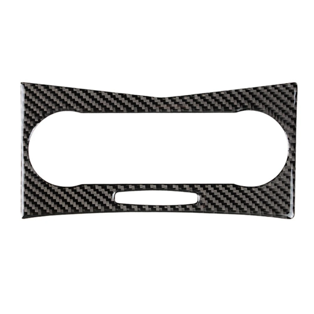 

Настоящее углеродное волокно для Mercedes Benz C Class W204 2007-2014 Кнопка кондиционера автомобиля панель наклейка крышка аксессуары отделки