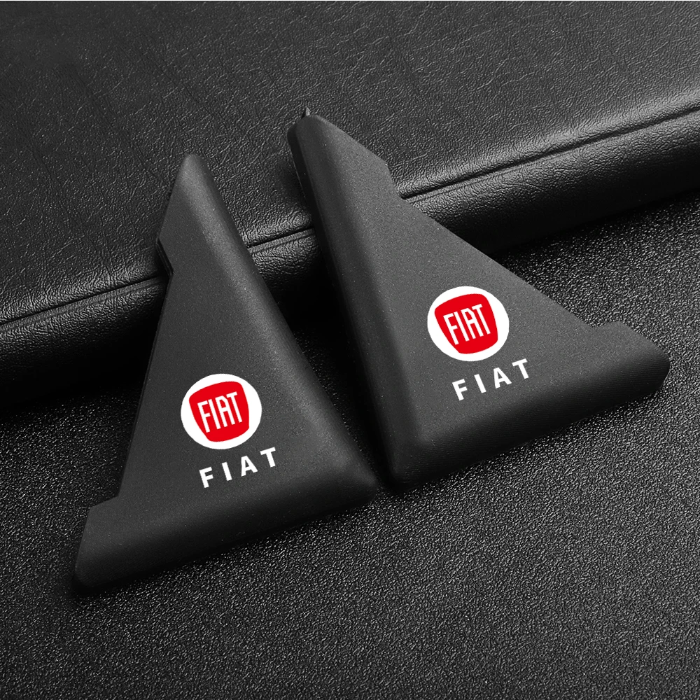 

2PCS Silicone Car Door Corner Cover Bumper Crash Scratch Protector for Fiat ABARTH 500 Punto Panda Tipo
