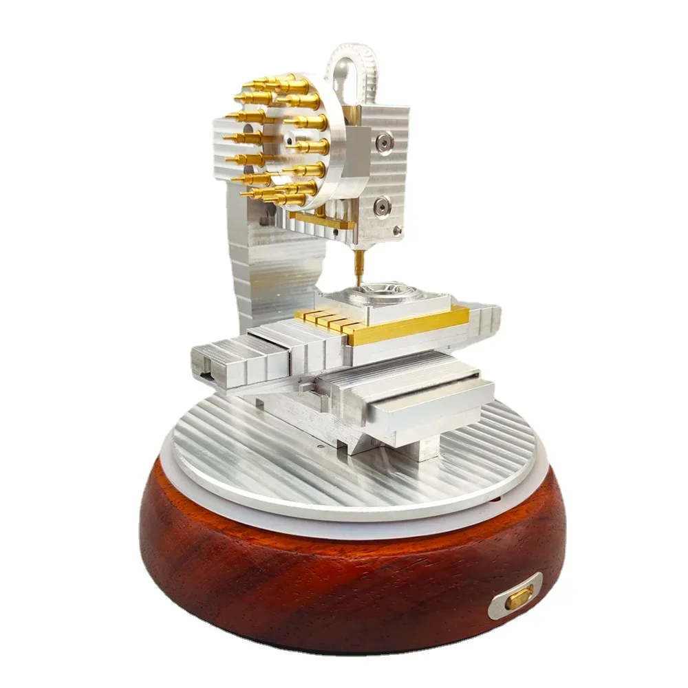 Латунный мини-фрезерный станок комплект моделирования оборудование для DIY