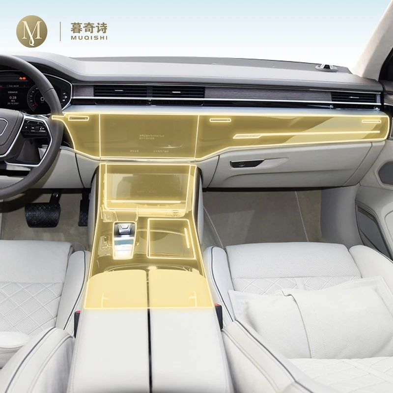 MUQSHI Предварительная резка автомобиля Интерьер PPF защитная пленка для краски