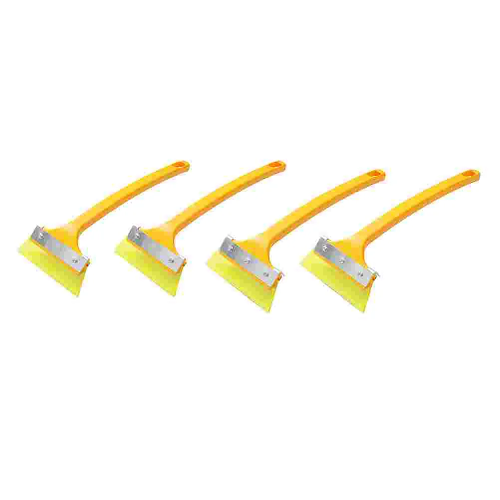 

4pcs Practical Car Snow Shovels Winter Shovels Scraper Snow Removing Tools