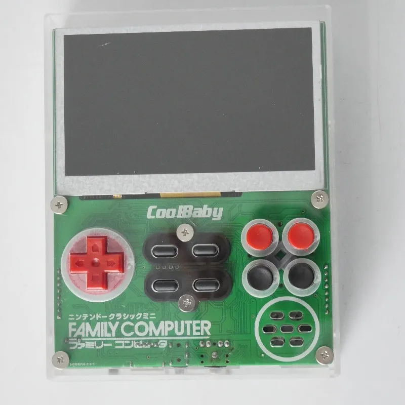 3 5 дюймовая 8-битная ретро-консоль Coolbaby X7 FC PocketPortable портативная игровая консоль с