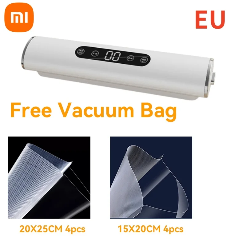 

Профессиональный вакуумный упаковщик Xiaomi для пищевых продуктов, кухонная запечатывающая машина, кухонная упаковка, герметик для пластиковых пакетов