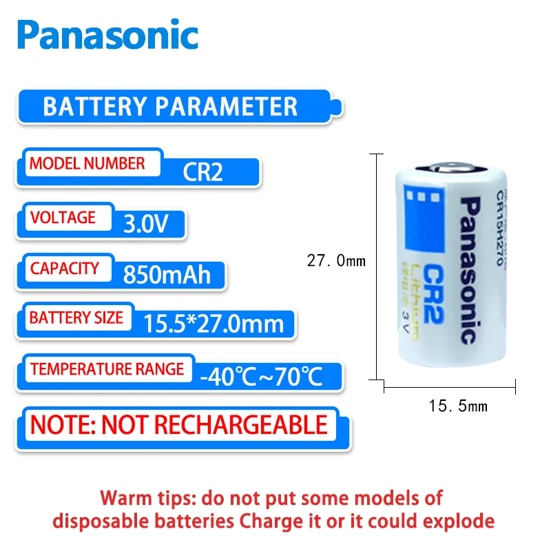 Литиевая батарея Fuji Polaroid Mini 25x