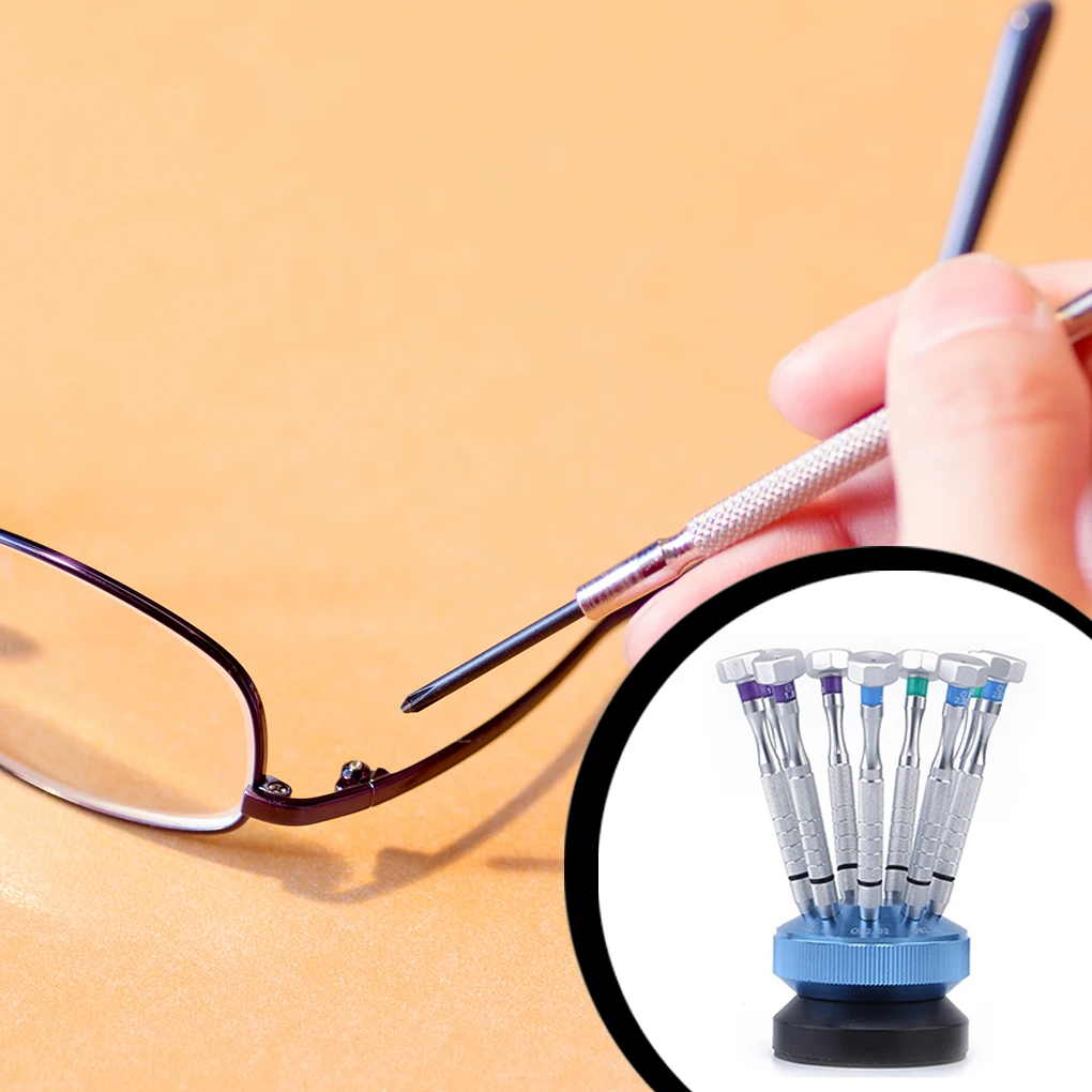 

9PCS Screw Driver Glasses Screwdriver Hand Tools Watches Home Working