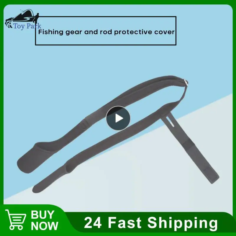 

Fishing Rod Belt Carry Strap Protective Rod Sleeve Bandage Portable Storage Bag Fishing Pole Tackle Holder Fishing Accessories