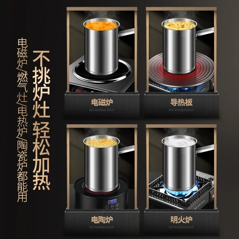 Бытовая маленькая фритюрница с фильтром немецкая 304 железная и глубокая