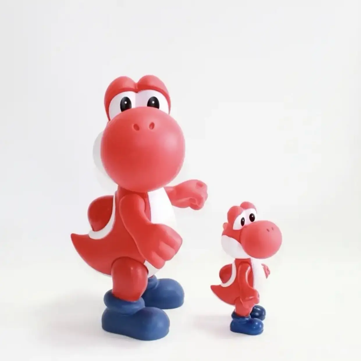 Фото 2024, новая аниме-фигурка, серия Super Mary, игрушки, Mario Bros Yoshi, игровой орнамент, аниме-модель, кукла, коллекционный детский рождественский подарок №3