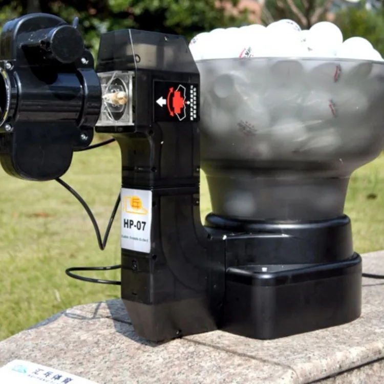 Автоматический робот для настольного тенниса HUIPANG HP07 36 разных вращающихся мячей