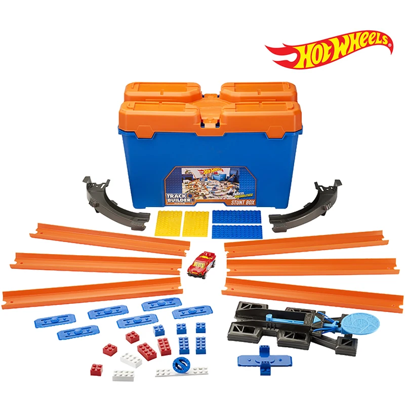 Hot Wheels DWW95 Track Builder трюковая коробка разнообразие классный базовый трек детская