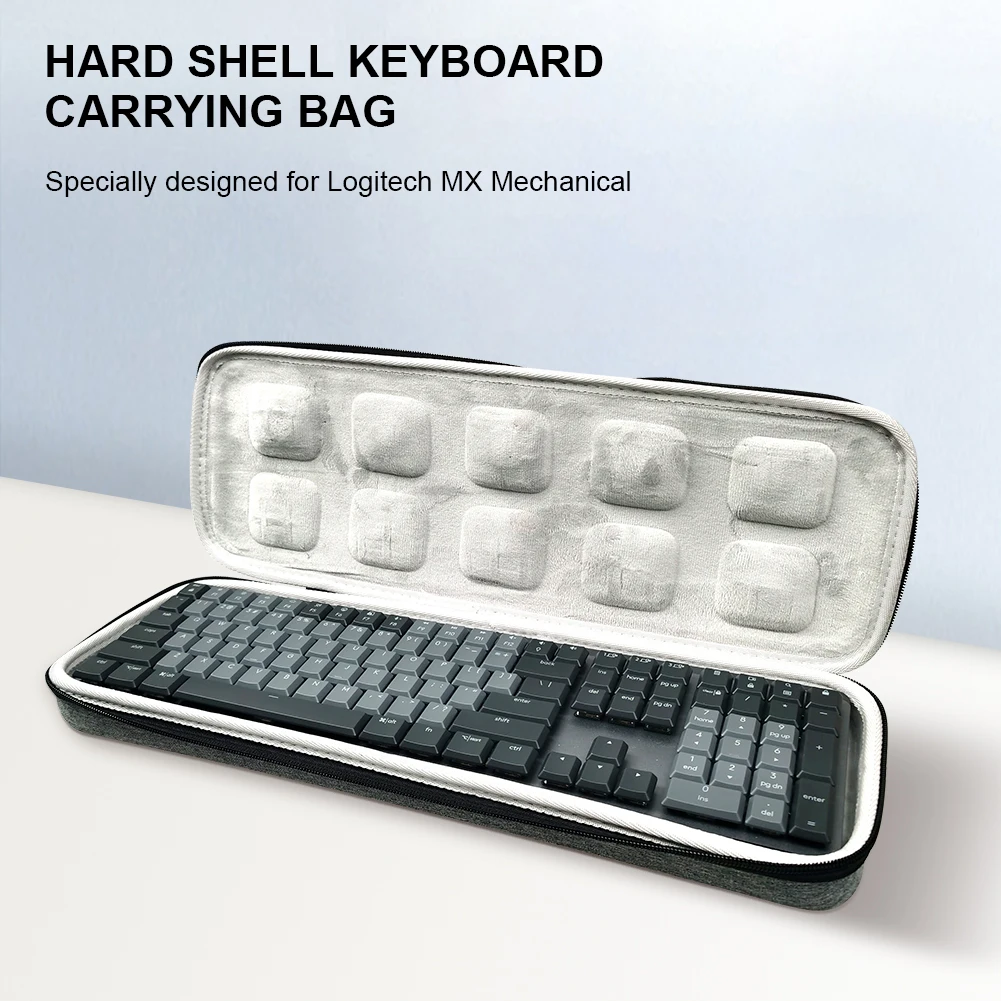 

Сумка-Органайзер с двойной молнией для Logitech MX Mechanical Mini