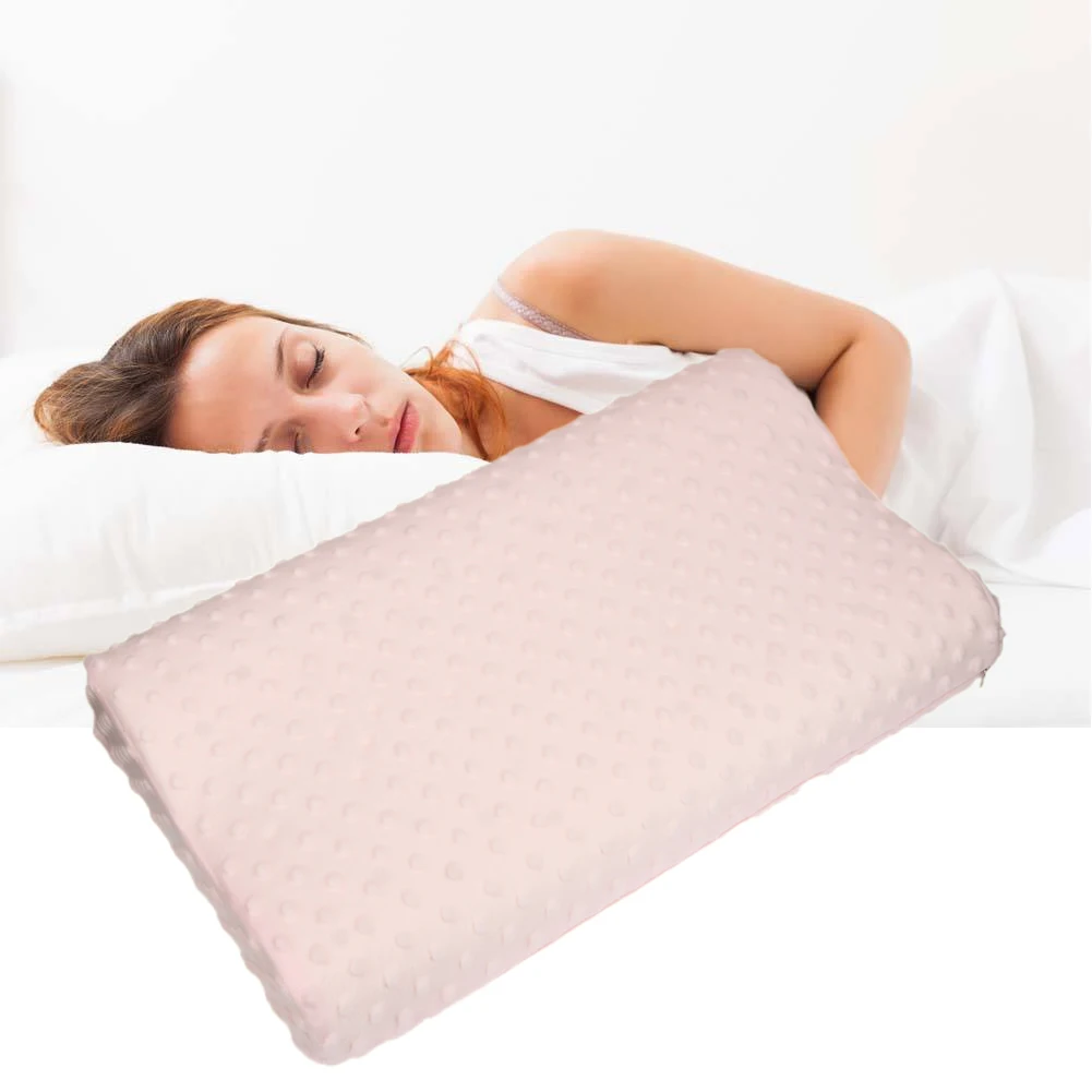 

Soft Pillow Cases Slowly Rebound Memory Foam Space Pillow Cases Neck Cervical Healthcare Memory Pillow Case
