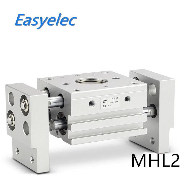 Воздушный захват широкого типа MHL2 D1 D2 Длинные ходы Пневматический воздушный