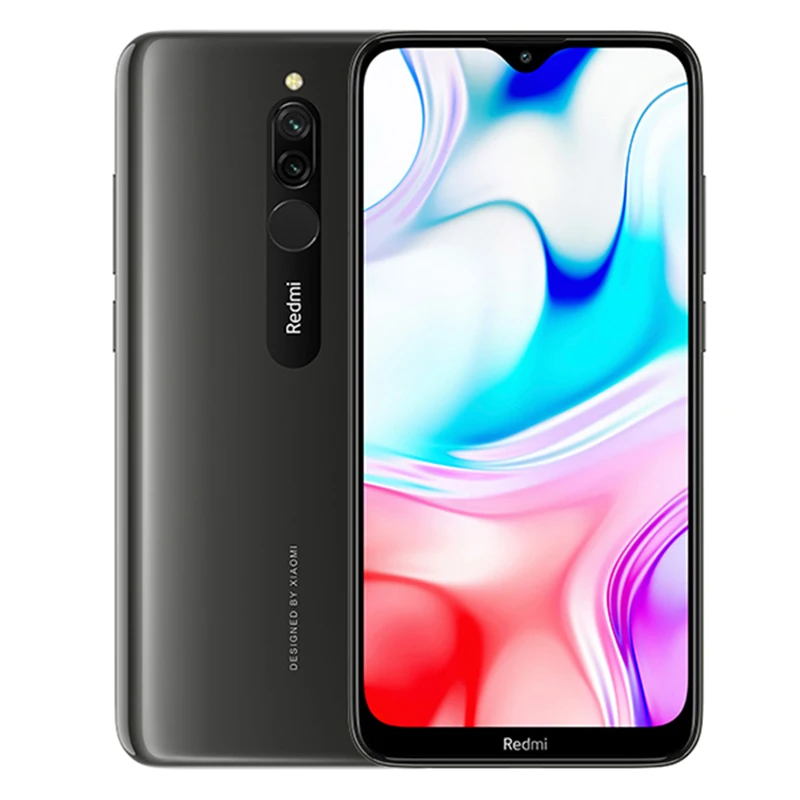 xiaomi redmi 8 original refurbished smartphone 4gb ram 64gb rom 12mp android cellphone global rom version mobile phone free global shipping