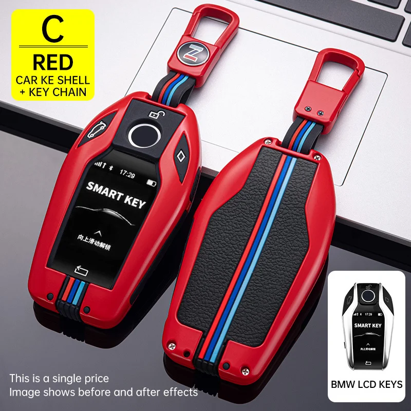 

Car Key Case Cover Shells For Bmw 1 3 5 7 Series X1 X3 X5 X6 X7 F30 G20 F34 F31 G30 G01 F15 G05 I3 M4 Accessories Car-Styling