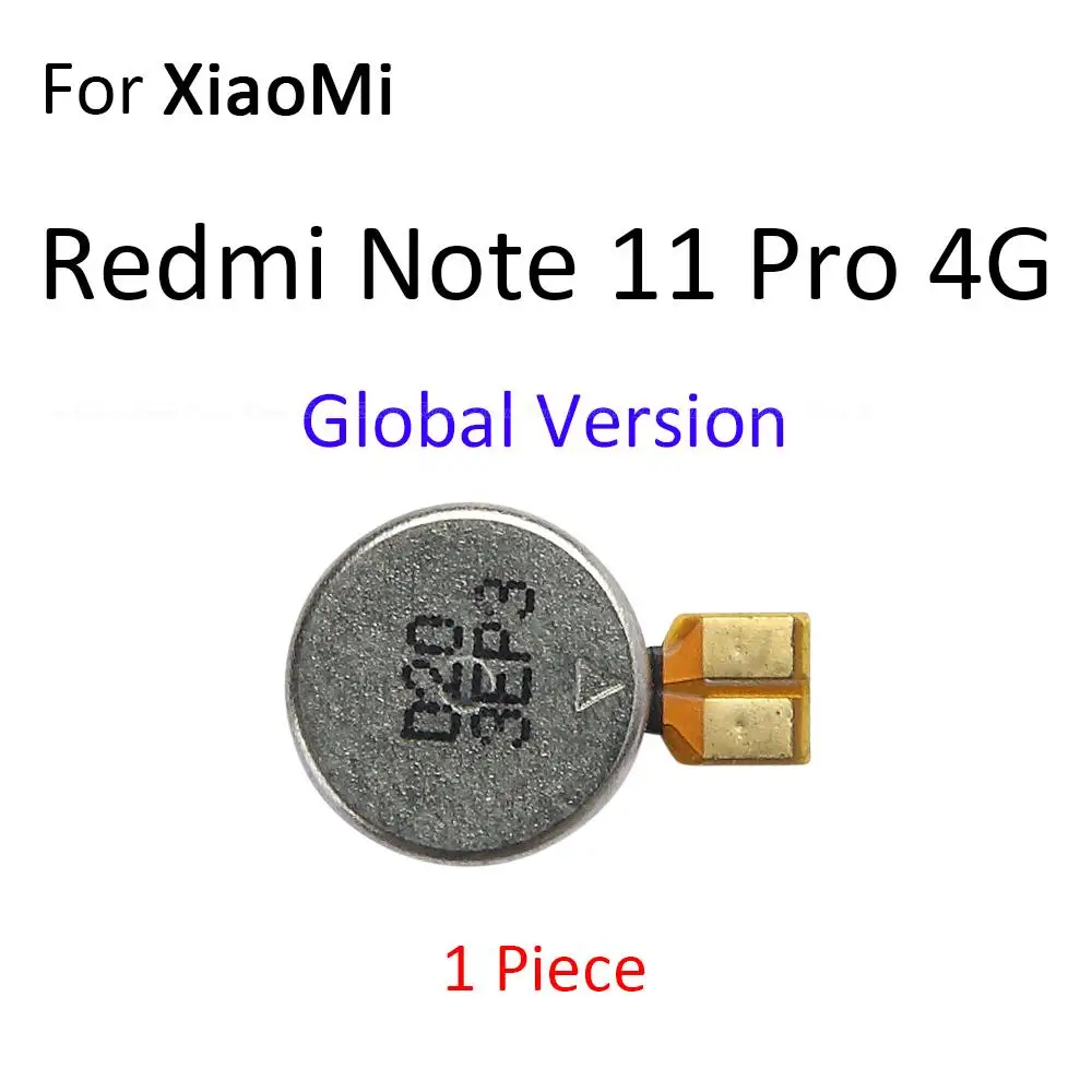 Модуль вибратора двигателя для XiaoMi Redmi Note 11 11S 11E 11SE 11T Pro Plus Global 4G 5G запасные части